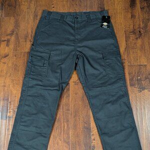 Women's Relaxed Fit Straight Leg Cargo Pants Dickies Work Pants Black Size 16/36